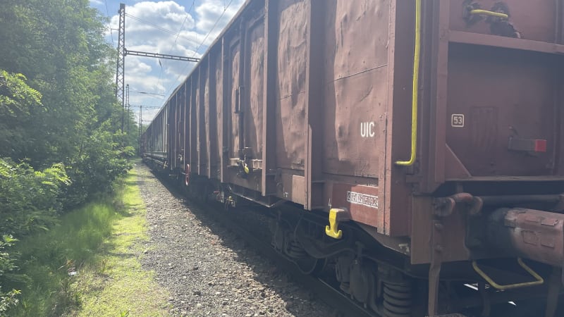 Splašený vagón se řítil směrem na Plzeň. Ujel několik kilometrů, než se ho povedlo zastavit