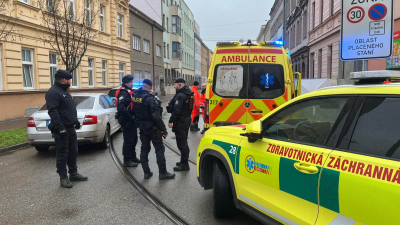 Hrůza v Brně: Útočník napadl a pobodal ženu. Zraněním na místě podlehla
