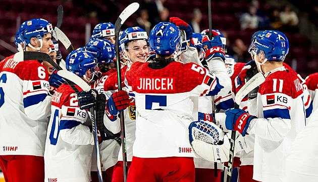 Česko - Finsko 2:1P. Junioři zvládli klíčový duel, prodloužení rozhodl parádně Jiříček