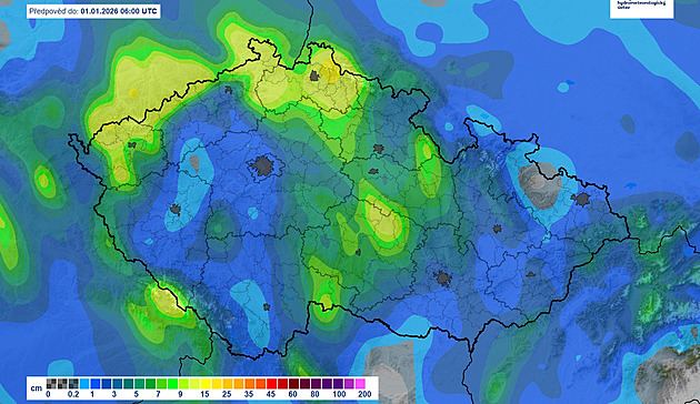 Silvestr a Nový rok se sněhovou nadílkou, na horách napadne až 15 centimetrů