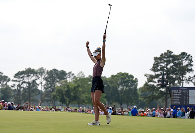 Nelly Kordová vyhrála první major sezony a vrací se na post světové jedničky