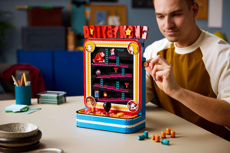 Tohle musíte mít doma! Ikonický Donkey Kong ožívá v atraktivní Lego verzi