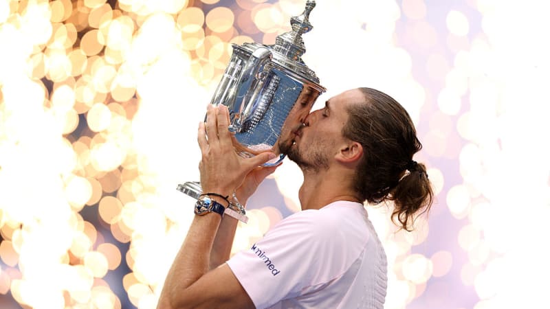 OBRAZEM: Zverev si podmanil US Open. Bůh viděl, jak jsme pracovali, řekl